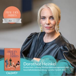 PortraitDorothee Heinkel aus dem Buch Frauen des Jahres 2024 / 2025