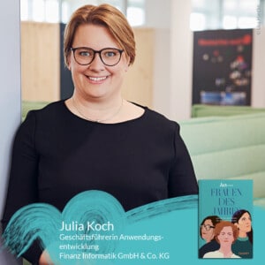 Portrait Julia Koch aus dem Buch Frauen des Jahres 2023 / 2024