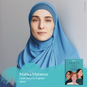 Portrait Malika Mataeva aus dem Buch Frauen des Jahres 2023 / 2024