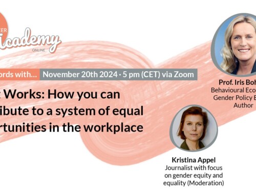 What Works: How you can contribute to a system of equal opportunities in the workplace