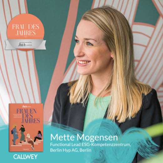 Portrait Mette Morgensen aus dem Buch Frauen des Jahres 2024 / 2025