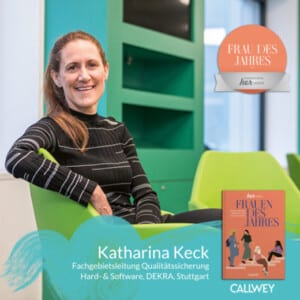 Portrait Katharina Keck aus dem Buch Frauen des Jahres 2024 / 2025