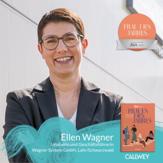 Portrait Ellen Wagner aus dem Buch Frauen des Jahres 2024 / 2025