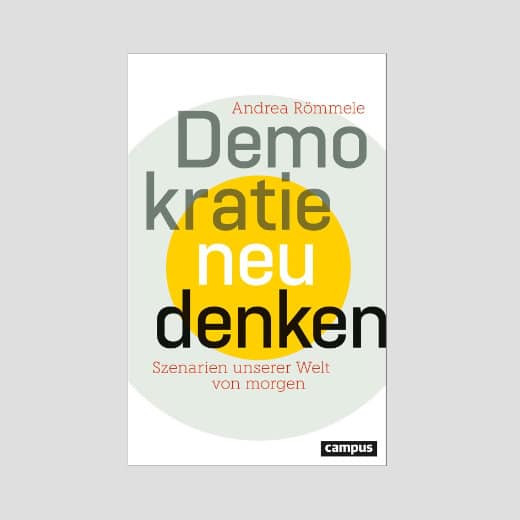 Buchcover Demokratie neu denken im Authors-MeetUp