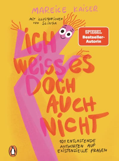 Buchtitel "Ich weiss es doch auch nicht"